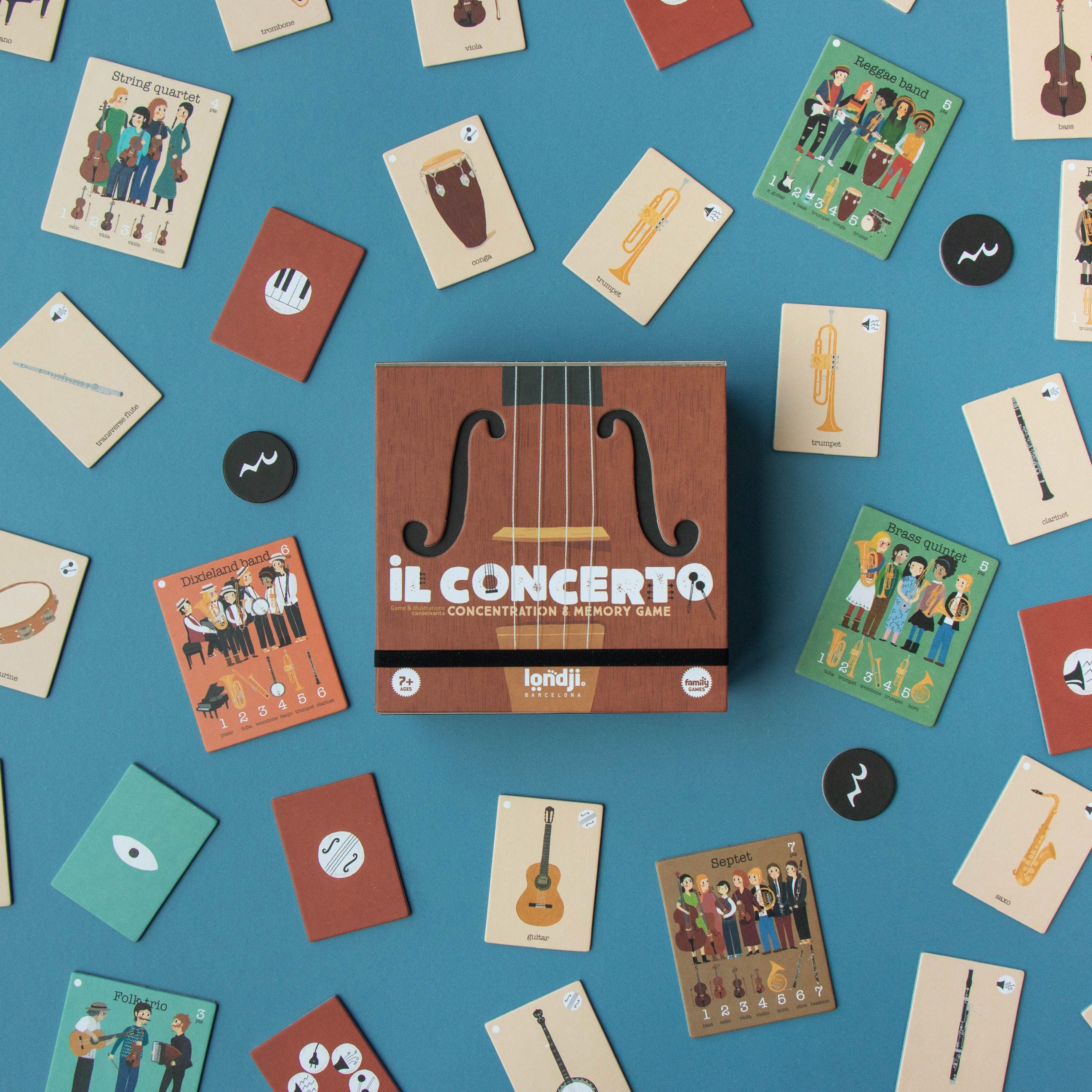 Londji: „IL Concerto Memo“ žaidimas