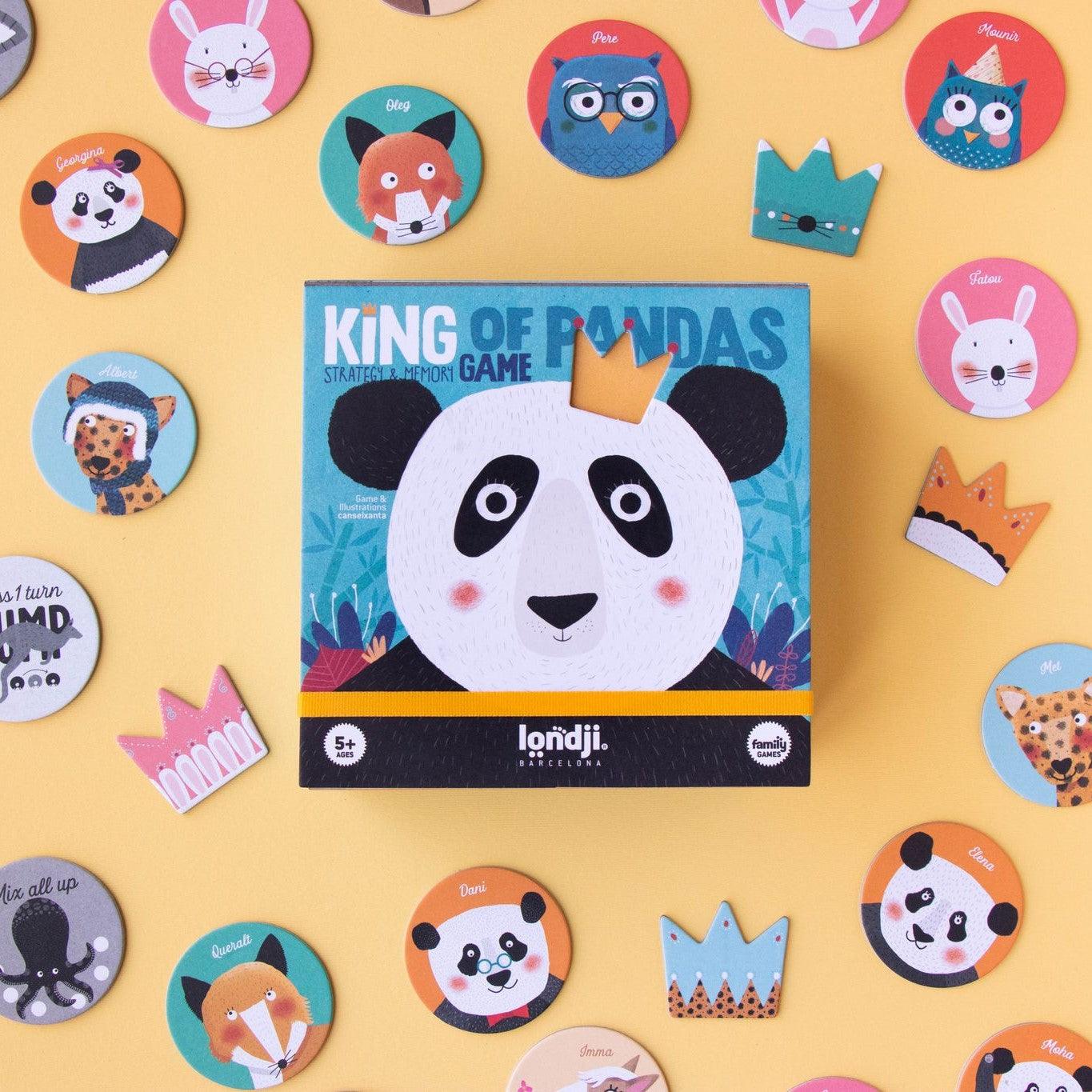 Londji: memo žaidimas karalius Panda