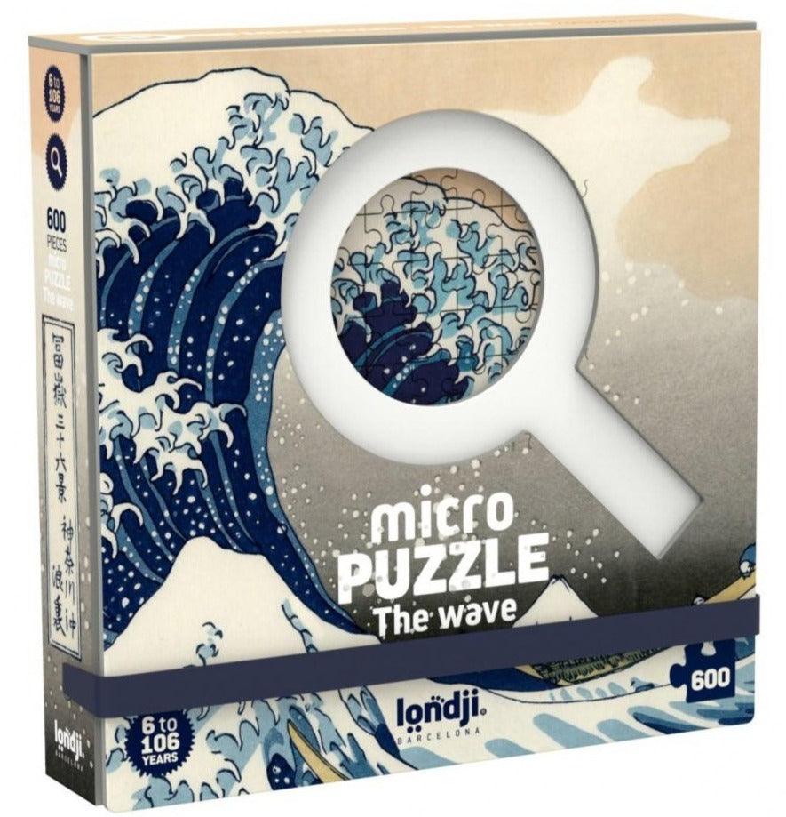 Londji: micro puzzle The Wave Hokusai 600 el.
