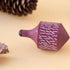 Londji: Mini leseni spinner Hedgehog Top