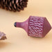 Londji: mini wooden spinner hedgehog top