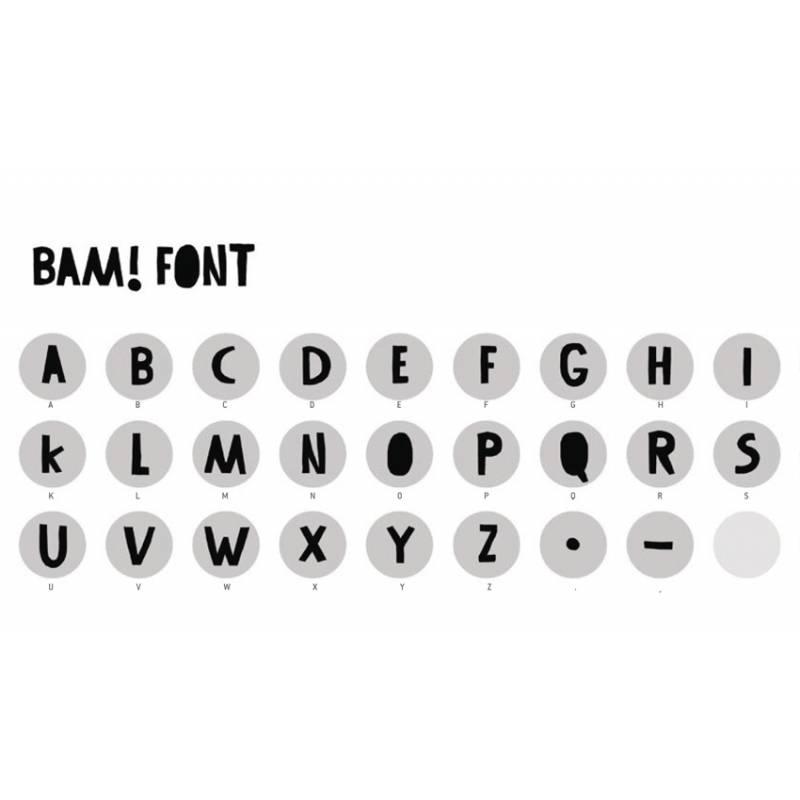 Londji: Bam! Create your Words letter stamps