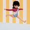 Лоти: дрехи за кукла гимнастичка Вдигане на летвата