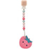 Loulou Lollipop: Silikon Teether med tagg Strawberry Strawberry