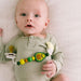 Loulou Lollipop: Darling Avocado silicone pacifier tag