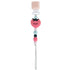 Loulou Lollipop: silicone pacifier tag Darling Strawberry