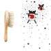 Lullalove: soft goat hair brush + muslin flannel - Kidealo