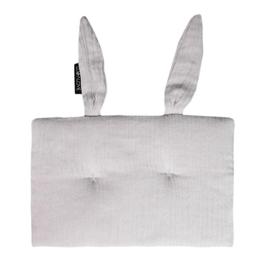Lullalove: muslin cushion Rabbit
