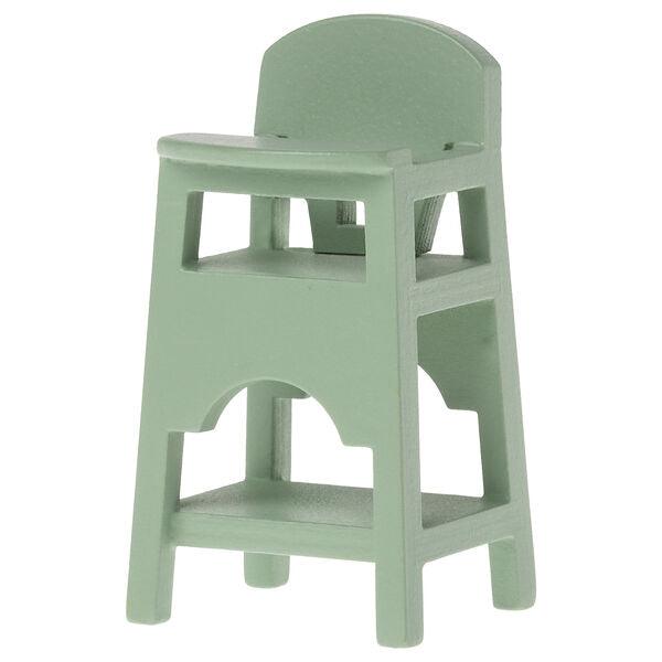 Maileg: cadeira de alimentação de cadeira alta