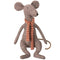 Maileg: Mascot gri de șobolan cool