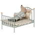 Maileg: pat metalic pentru șoareci și iepurași pat vintage