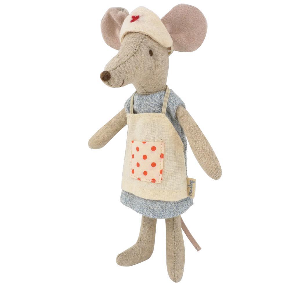 Maileg: Nurse Mouse 15 cm