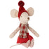 Maileg: Costum de Crăciun Mouse Christmas Sister Big 13 cm