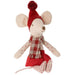 Maileg: Costume de Natal Mouse Christmas Big Sister 13 cm