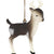Maileg: ukras božićnog drvca bambi s rogovima metalni ukras 1 komad.