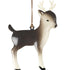 Maileg: božični drevesni okras bambi z rogovi kovinski okras 1 kos.