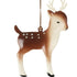 Maileg: Christmas tree ornament bambi with antlers Metal Ornament 1 piece.