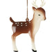 Maileg: Ornamento de árvore de Natal Bambi com Antlers Metal Ornament 1 Piece.