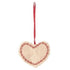 Maileg: Christmas tree decoration fabric heart