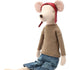 Maileg: Motorcycle Racer Mega Mouse cuddly mouse 70 cm