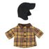 MailEg: Oblečení pro teddy táta bundu a bundu čepice Woodsman pro Teddyho tátova