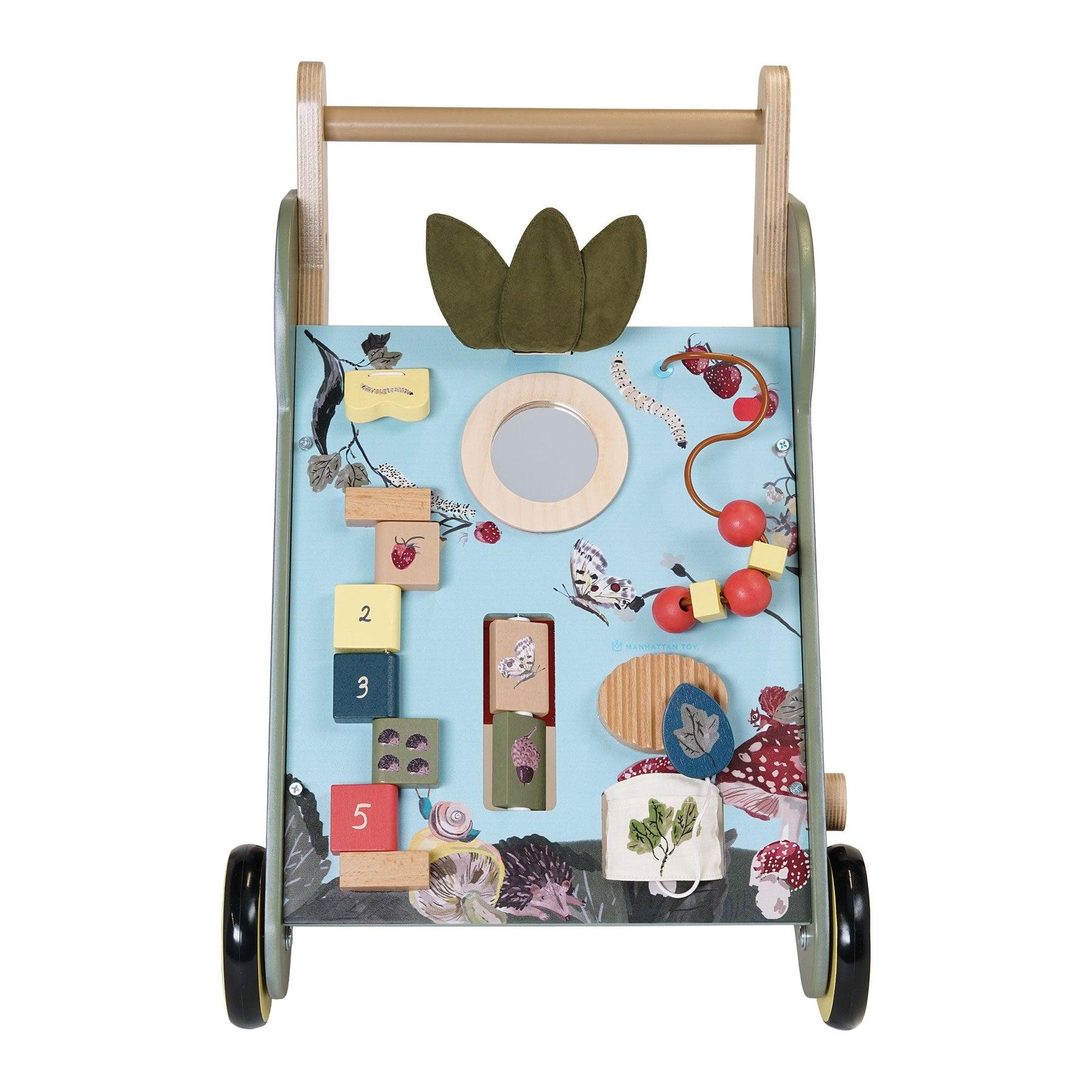 Manhattan Toy: Holz Wildwoods Owl Push-Cart