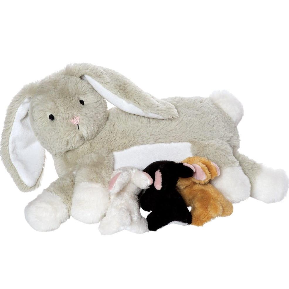 Manhattan Toy: кърмачка със зайци Кърмеща Нола