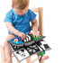 Manheteno žaislas: kontrastingas edukacinis kilimėlis kūdikiams Wimmer-Ferguson
