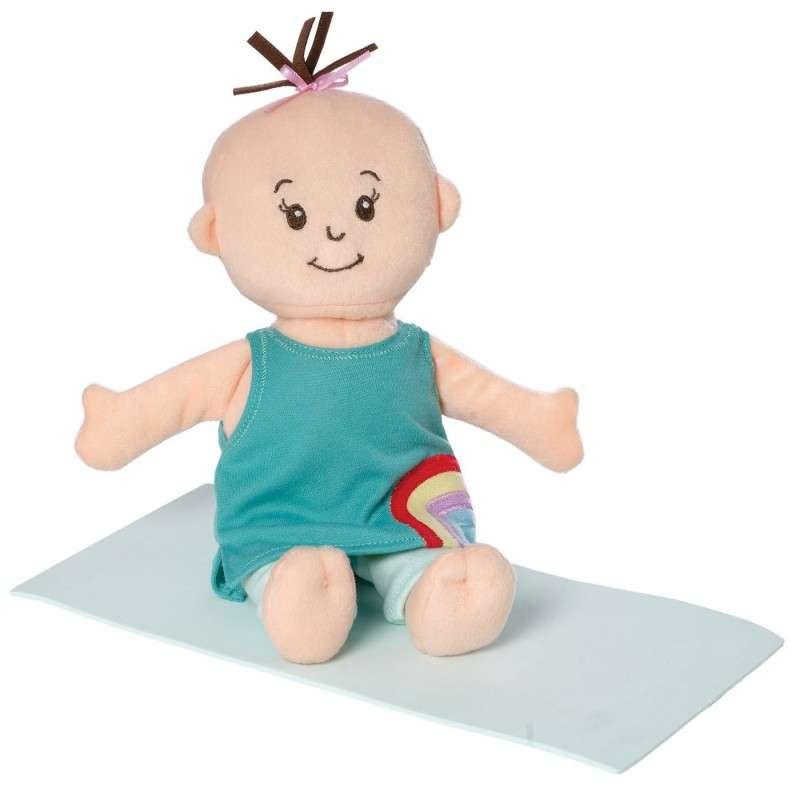 Manhattan Toy: plush doll set Yoga Wee Baby Stella