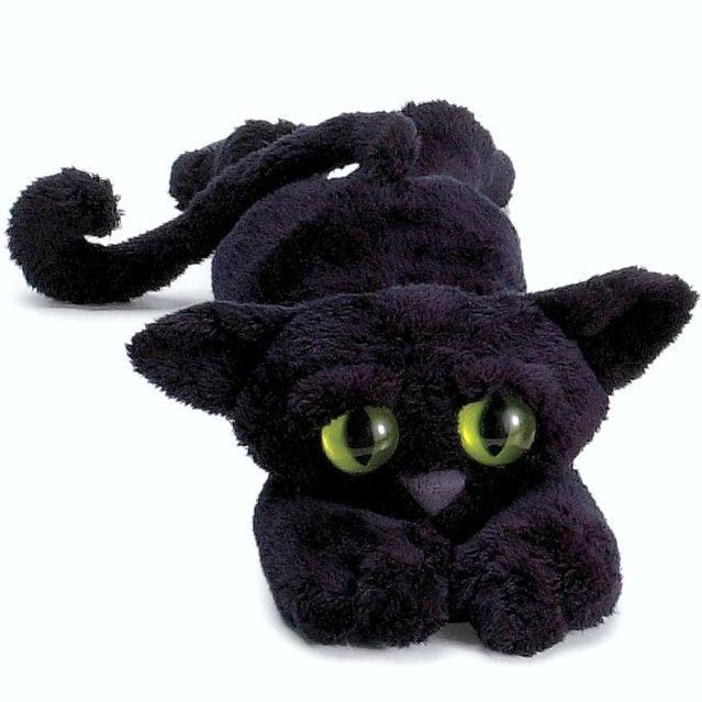 Manhattan Toy: Lanky Cat Ziggie black cat cuddly toy - Kidealo