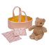 Toy Manhattan: Moppettes Bea Bear Cuddly Bear in Carrier