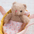 Jucărie din Manhattan: Moppettes Bea Bear Cuddly Bear in Carrier