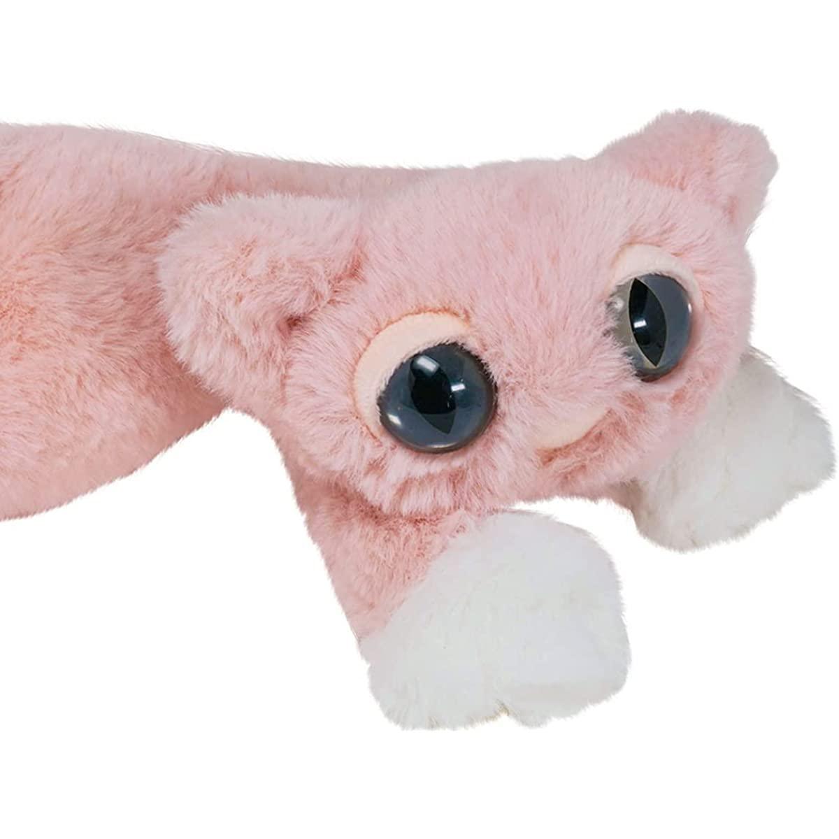 Manhattani mänguasi: Cuddly Pink Cat Lanky Cat Pink Mochi.