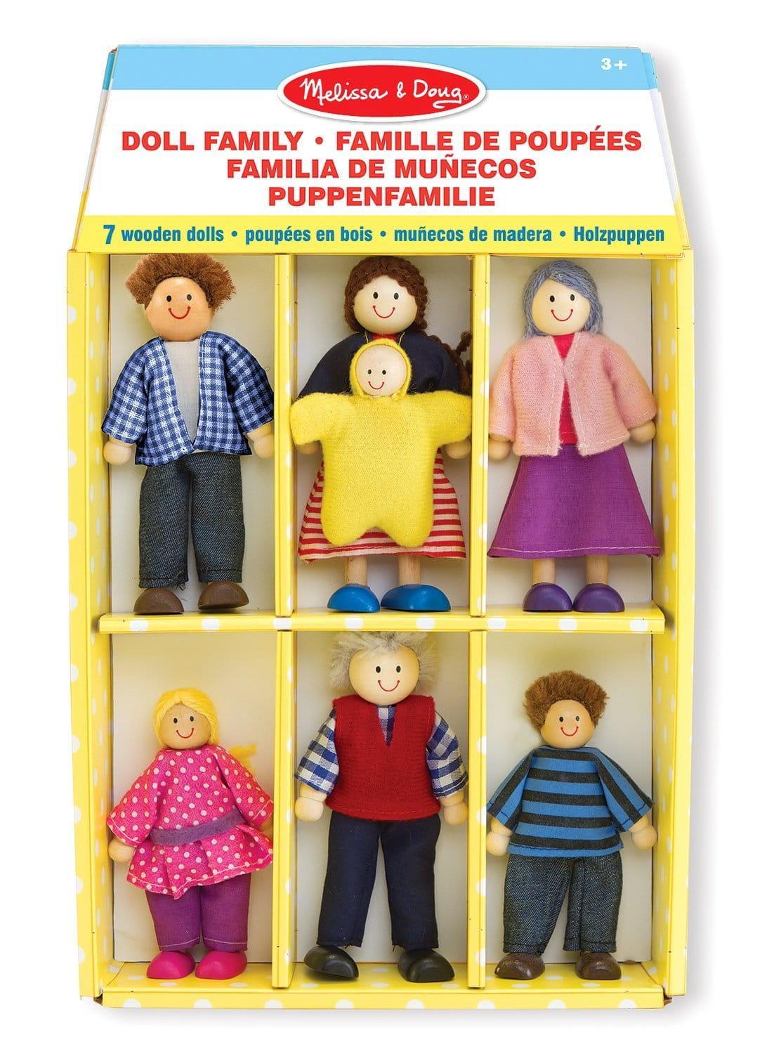 Melissa & Doug: play dolls Family - Kidealo