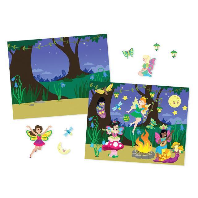 Melissa & Doug: reusable stickers Fairy World - Kidealo