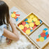 Melissa & Doug: Puzzle Shapes Pattern Blocks and Boards