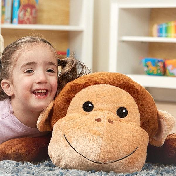 Melissa & Doug: big plush Cuddle Monkey
