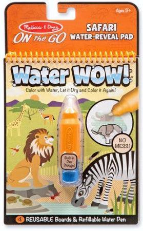 Melissa & Doug: Water Wow reusable water coloring book! Safari - Kidealo