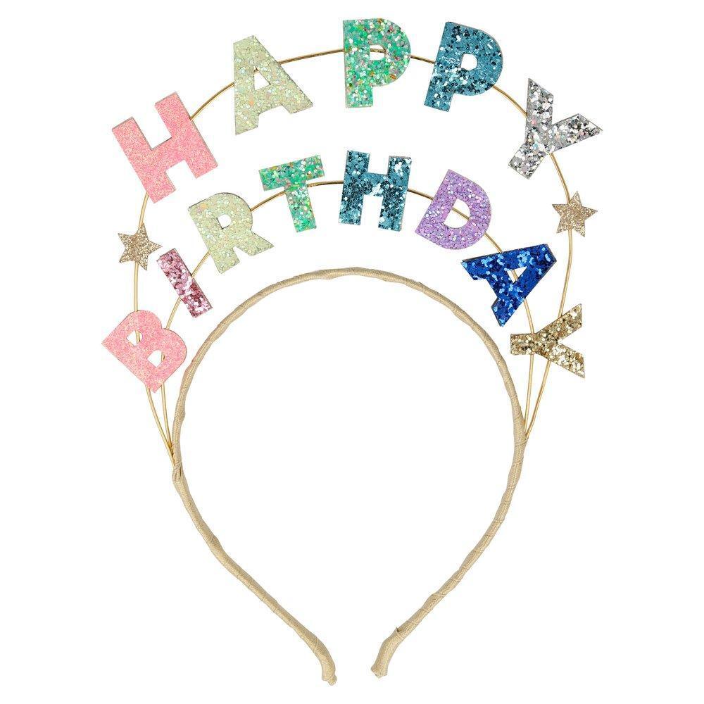 Meri Meri: блестяща лента за глава Честит рожден ден