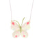 Meri Meri: Glitter Butterfly náhrdelník