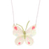Meri Meri: Glitter Butterfly náhrdelník