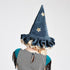 Meri meri: pălărie vrăjitoare de catifea albastră