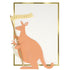 Meri Meri: 3d Kangaroo Baby Willkommenskarte