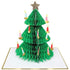 Meri Meri: Tarjeta de felicitación en el árbol de Navidad 3d