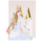 Meri Meri: Поздравителна картичка с 3D принцеси