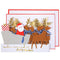 Meri Meri: 3D lykønskningskort Julemandens slæde