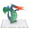 Meri Meri: Ευχετήρια κάρτα 3D Dragon