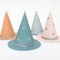Meri Meri: Mini čarovniški klobuki pastelni halloween