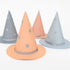 Meri meri: Mini boszorkány kalapok pasztell halloween