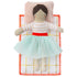 Meri Meri: Mini Koffer Lila Puppe